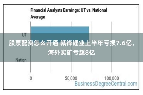 股票配资怎么开通 赣锋锂业上半年亏损7.6亿，海外买矿亏超8亿